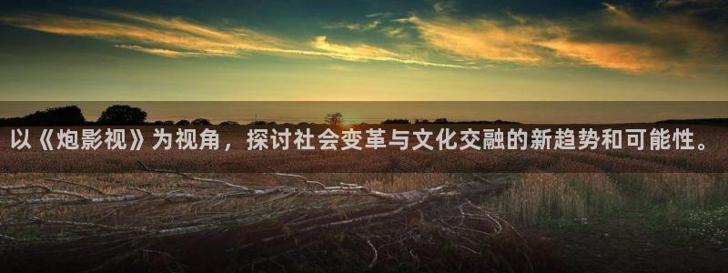 大地资源在线观看视频在线观看免费：以《炮影视》为视角，探讨社会变革与文化交融的新趋势和可能性。