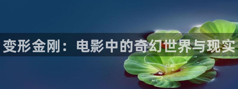 广元大地影院：变形金刚：电影中的奇幻世界与现实